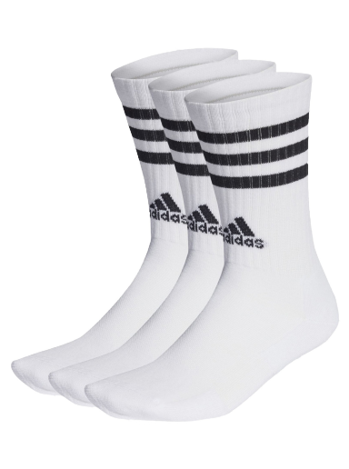 Donje rublje i čarape adidas Originals Socks 3S Cushioned Crew Bijela | ht3458