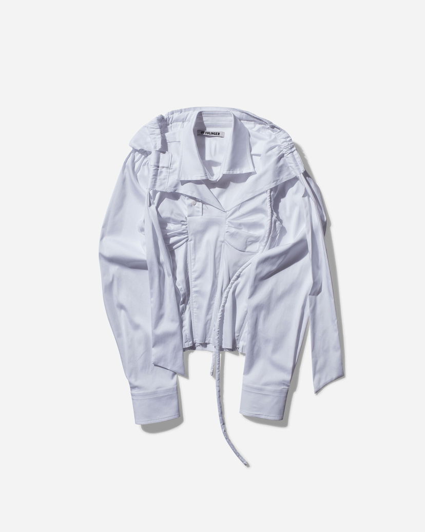 Košulja Ottolinger Lavallière Shirt Bijela | 2211010300 WHT