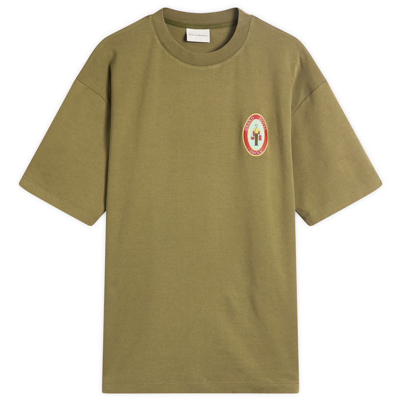 Majica kratkih rukava Drôle de Monsieur Drôle de Monsieur Groom T-Shirt Zelena | H-TS258-CO002-LKK