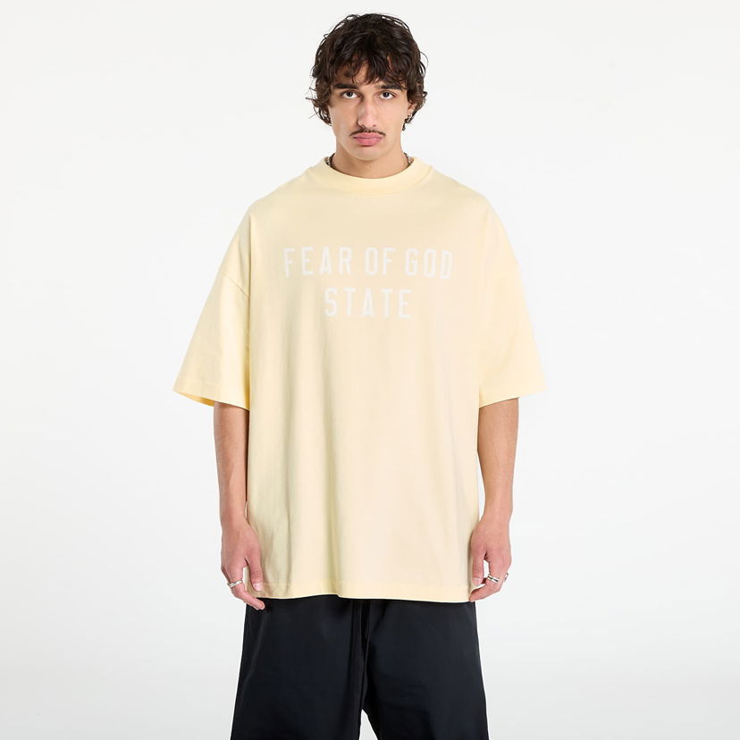 Majica kratkih rukava Fear of God Fear of God Essentials 90's Short Sleeve T-Shirt Žuta | 125SP254478F-122