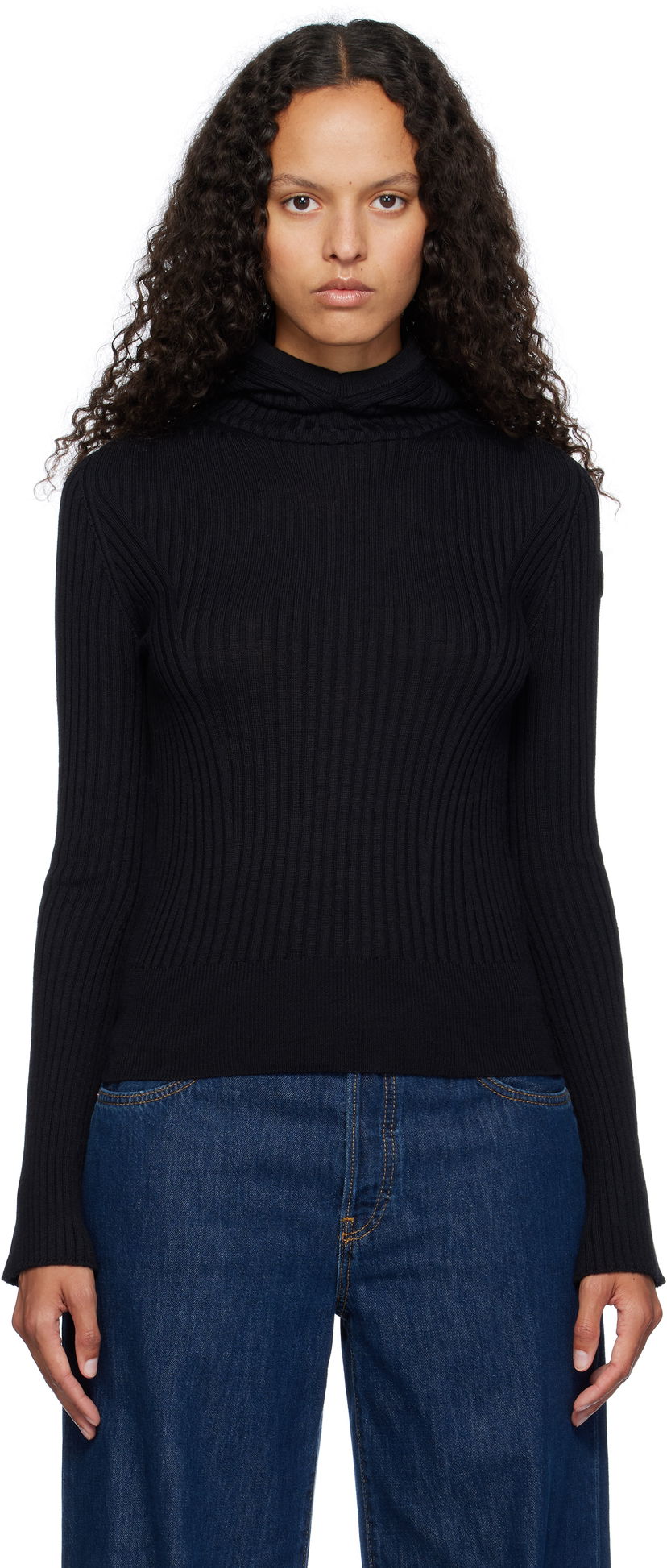 Dukserice Moncler Virgin Wool Hoodie Crna | J20939G00004M1259