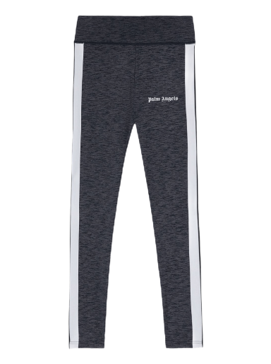Tajice Palm Angels Melange Track Leggings Siva | PWVG008S22FAB0010810