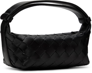 Ručna torbica Bottega Veneta Bottega Veneta EW Wallace Bag Crna | 827396 V3IV0, 2