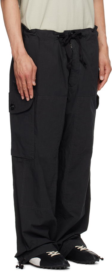 Cargo hlače Maison Margiela Maison Margiela Drawstring Cargo Pants Siva | S50KA0670 M35289, 4