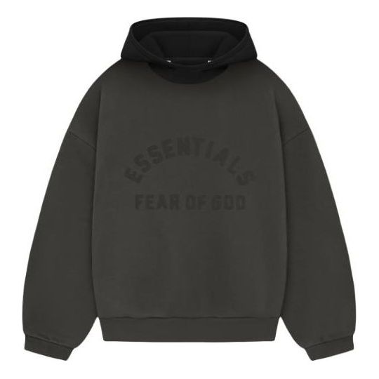 Dukserice Fear of God Essentials Nylon Fleece Hoodie Crna | 202SP244310F