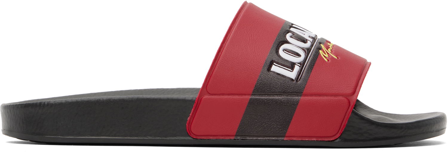 Tenisice i cipele Martine Rose Martine Rose 'Local Hero' Slides Crvena | 1067EVA1039, 0