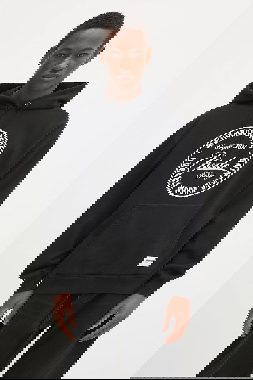 Dukserice Neighborhood NEIGHBORHOOD Classic Sweat Hoodie with Print Crna | 242FPNH.CSM02, 0