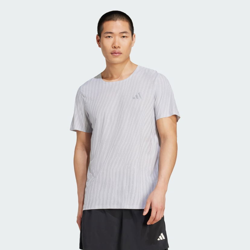 Majica kratkih rukava adidas Performance Adi365 Running Climacool+ Tee Siva | JM5701