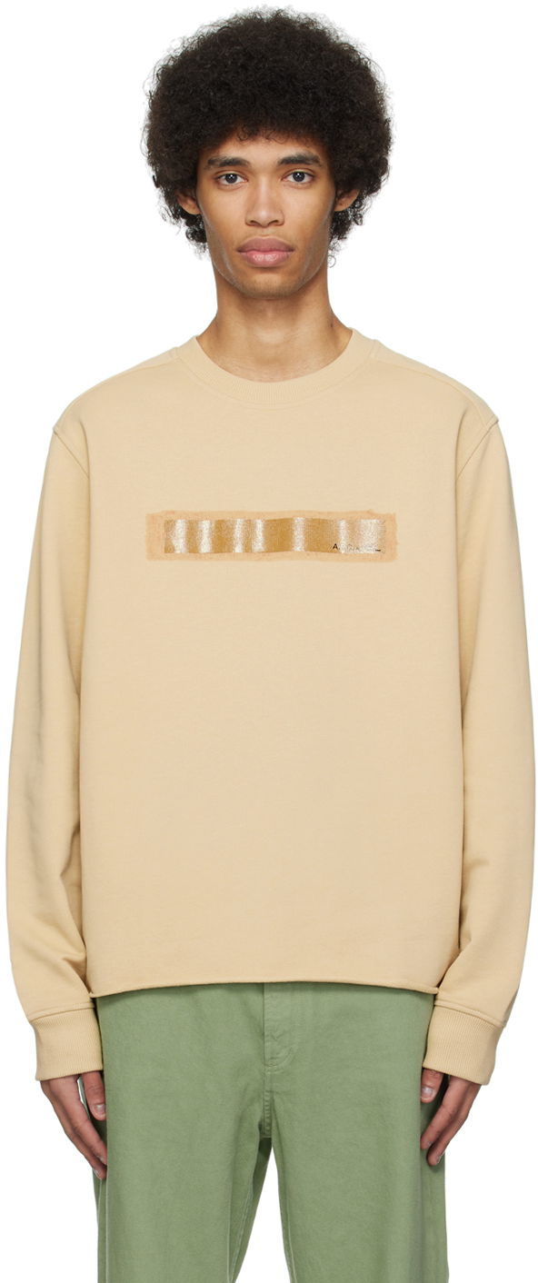 Džemper A.P.C. Natacha Ernestine Sweatshirt Bež | COGYL-H27894