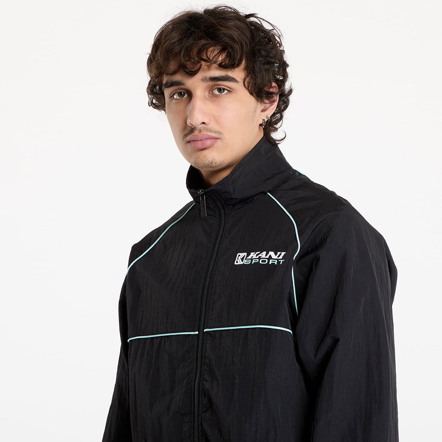 Vjetrovka Karl Kani Sport Track Crna | 60780005, 1