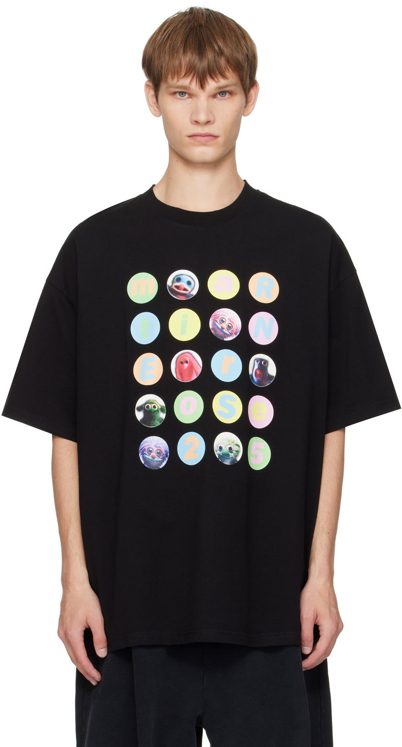 Majica kratkih rukava Martine Rose Martine Rose Oversized Graphic T-Shirt Crna | 621JE06001J