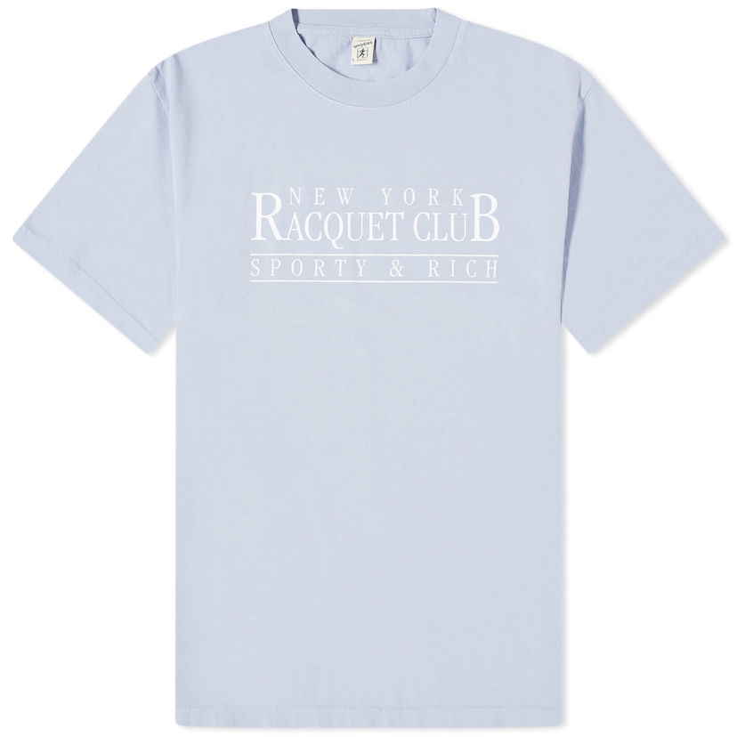 Majica kratkih rukava Sporty & Rich NY Racquet Club T-Shirt Plava | TSAW2368PW