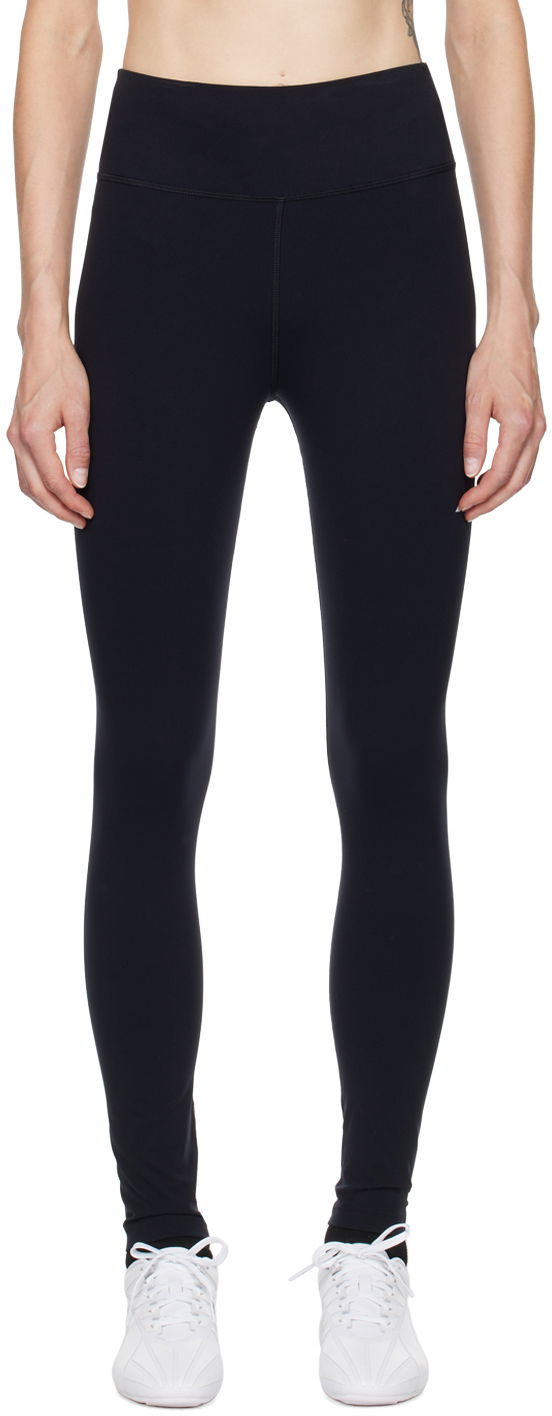 Tajice Balenciaga Black Activewear Leggings Crna | 793294 4E2B9