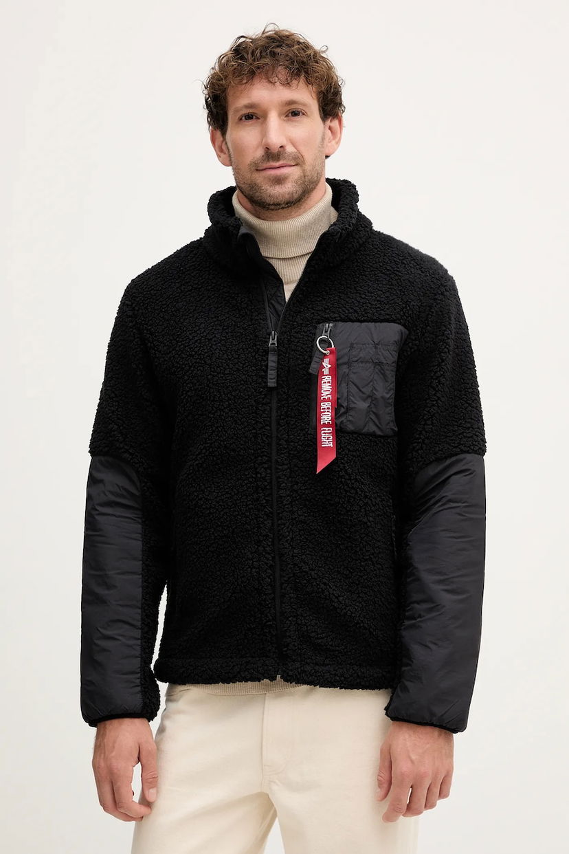 Jakna Alpha Industries Alpha Industries Fleece Jacket Crna | 148118.03