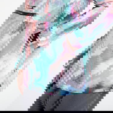 Jakna Horsefeathers Fiora Swirl Print Hooded Anorak Jacket Višebojno | OW230A, 2