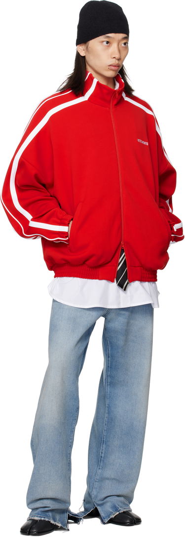 Jakna VETEMENTS Vetements Gym Track Jacket Crvena | UH76GJ300R, 3