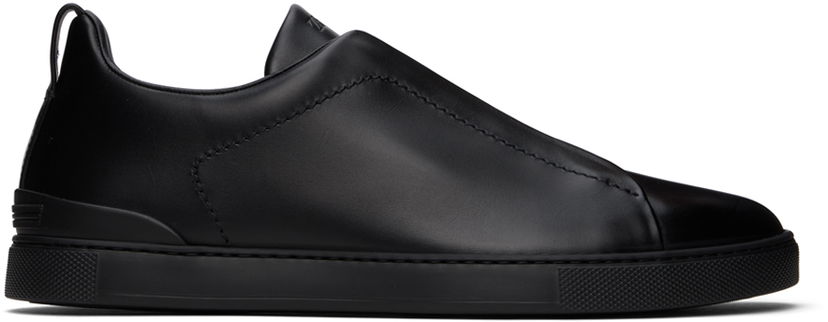 Odjeća ZEGNA ZEGNA Triple Stitch Crna | LHCLG-S5966Z