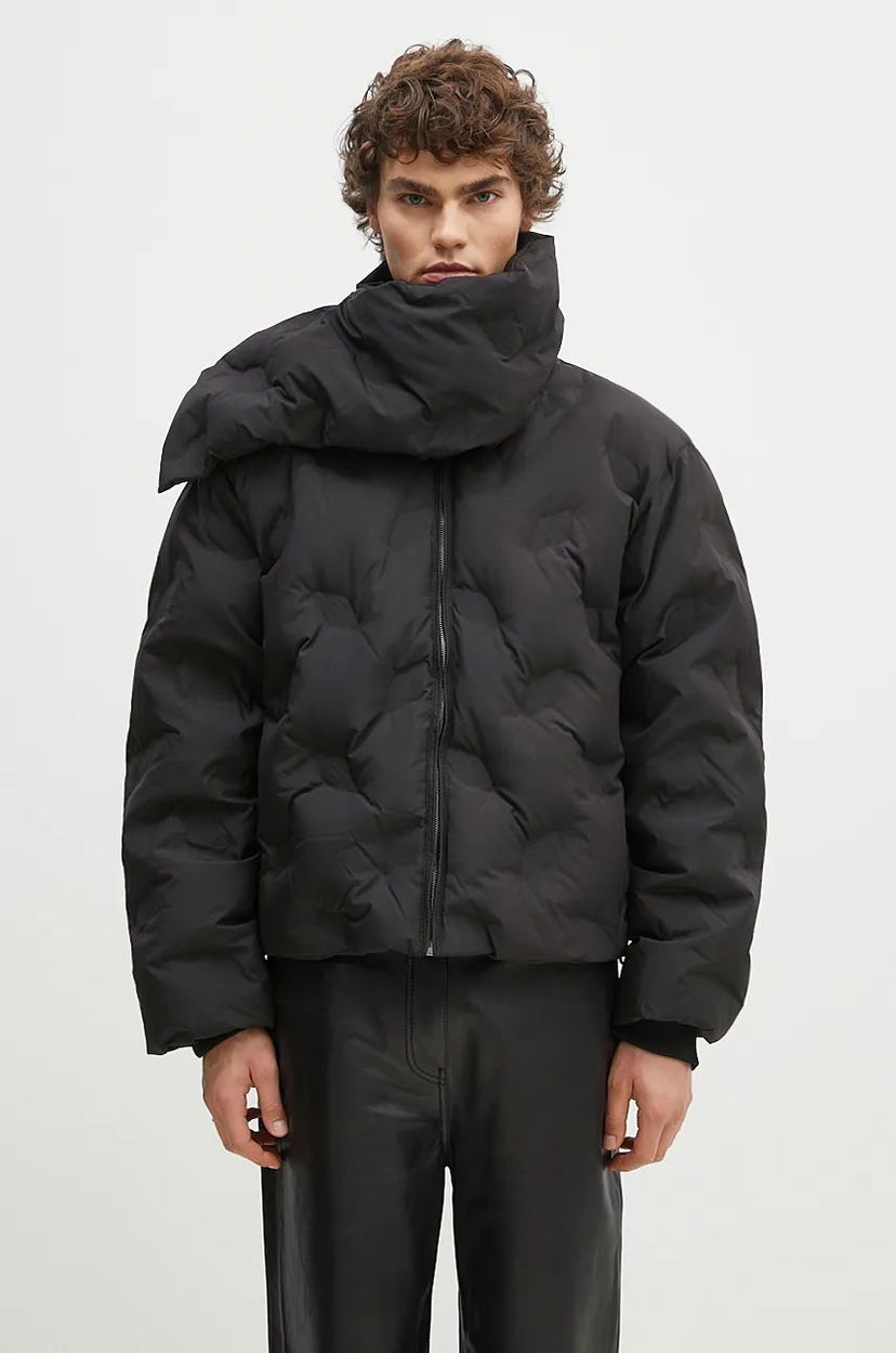 Pernata jakna DAILY PAPER Oversized Puffer Jacket Crna | 2421035