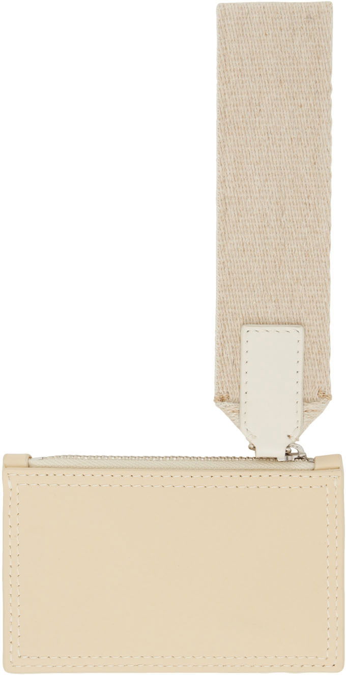 Novčanik Jacquemus Off-White 'Le Porte Nastrinu' Card Holder Bež | 22H226SL011-3088, 1