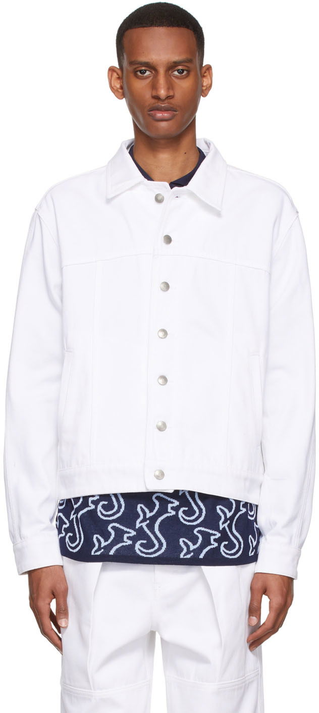 Jakna Serapis Denim Jacket Bijela | SS22_DJ_1