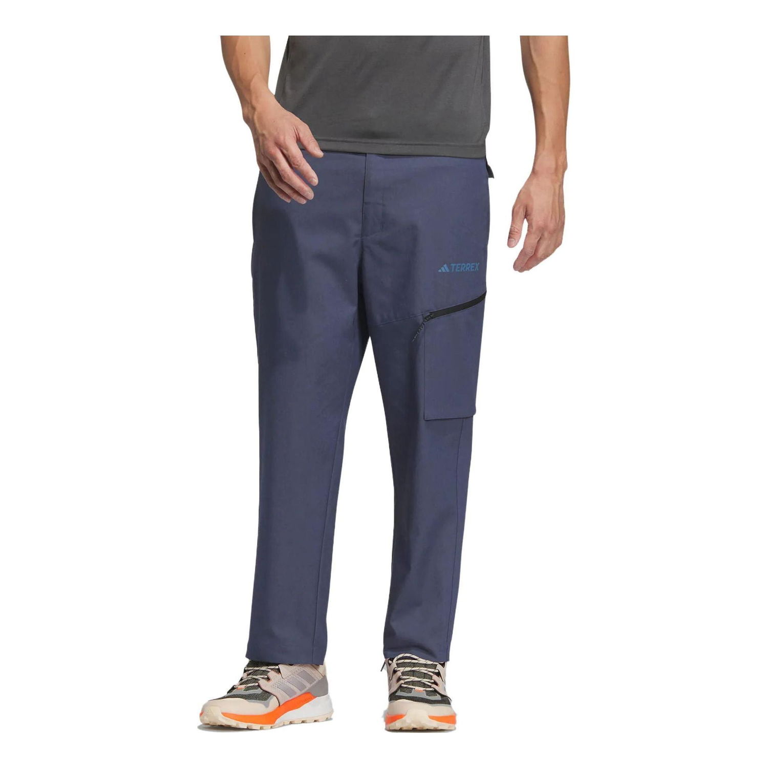 Hlače adidas Performance Terrex Comfortable Fashion Pants Plava | IL8901, 0