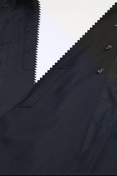 Kaputi A.P.C. Long Wool Blend Coat Gaia Tamnoplava | WVBEB.F01533, 5