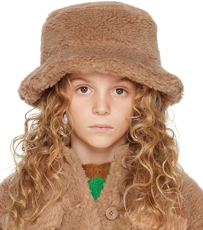 Šešir STAND STUDIO Stand Studio Kids Wera Faux-Fur Bucket Hat Smeđa | 61526-9040