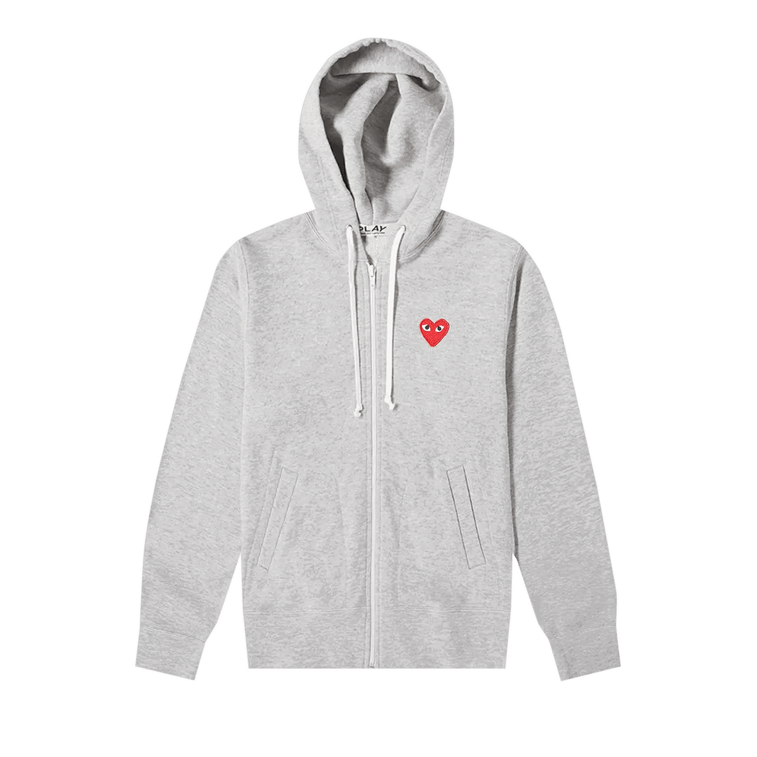Dukserice Comme des Garçons PLAY Heart Full Zip Hoodie Siva | P1T249, 0