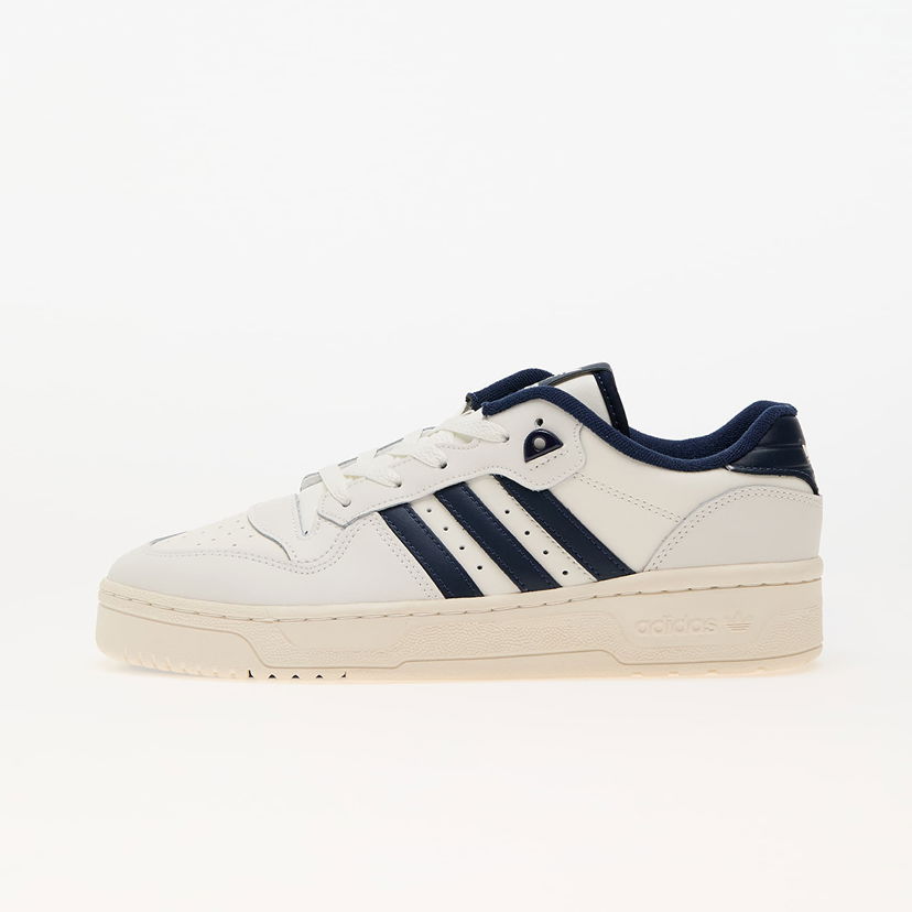 Tenisice i cipele adidas Originals Men's low-top sneakers adidas Rivalry Low Core White/ Night Indigo/ Off White Bež | IH5199