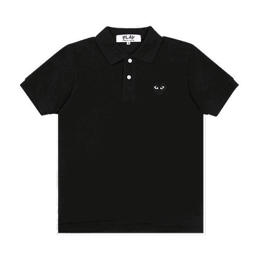 Polo majica Comme des Garçons PLAY Black Emblem Polo Shirt Crna | AZ T065 051 1, 0