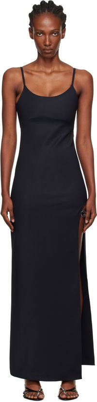 Coperni Garter Detail Maxi Dress