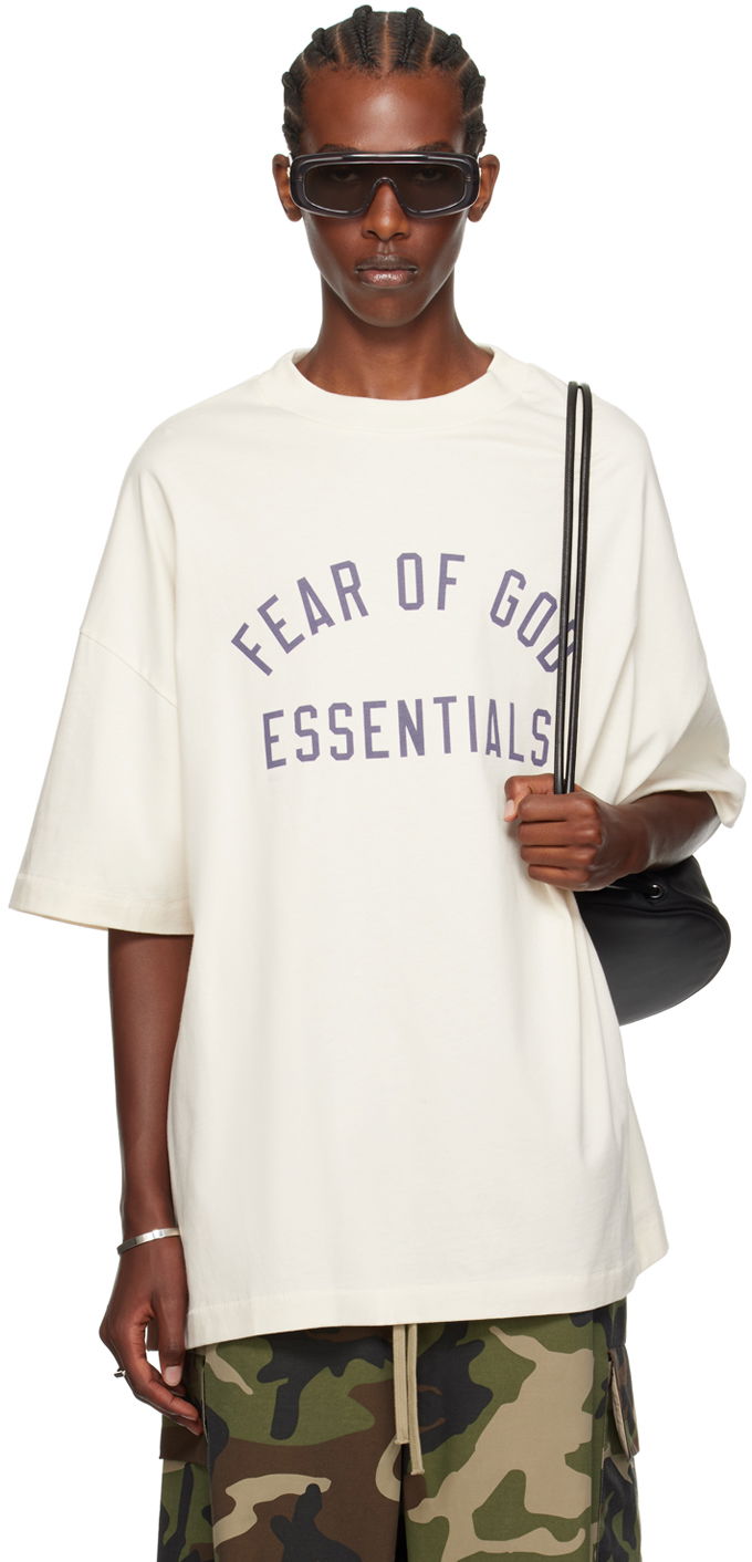 Majica kratkih rukava Fear of God Fear of God Essentials Crewneck T-Shirt Bijela | 125BT244192F