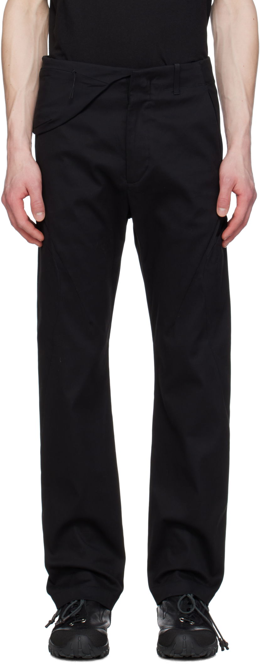 Cargo hlače Post Archive Faction (PAF) 8.0 Right Technical Trousers by POST ARCHIVE FACTION (PAF) Crna | 8.0 BTPR-B