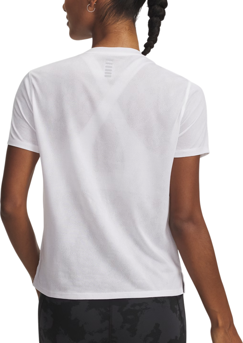 Majica kratkih rukava Under Armour Launch Jacquard Short Sleeve T-Shirt Bijela | 6005096-100, 1