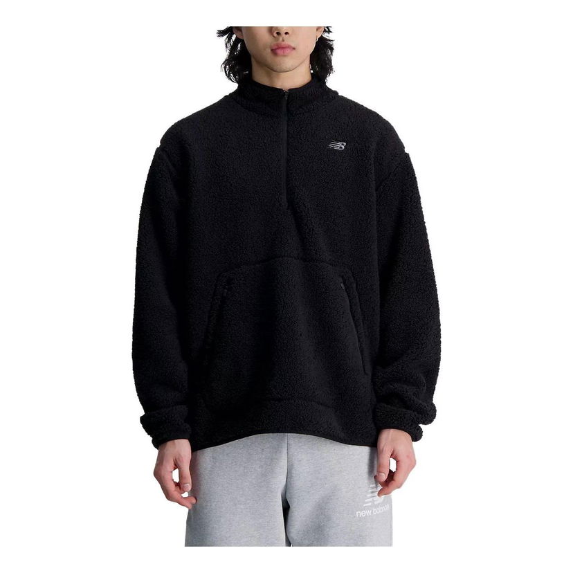 Džemper New Balance Sherpa Pullover Crna | MT33067-BK