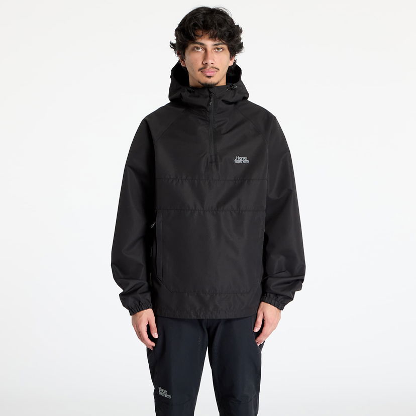 Vjetrovka Horsefeathers Horsefeathers Landon Anorak Jacket Crna | TM064B
