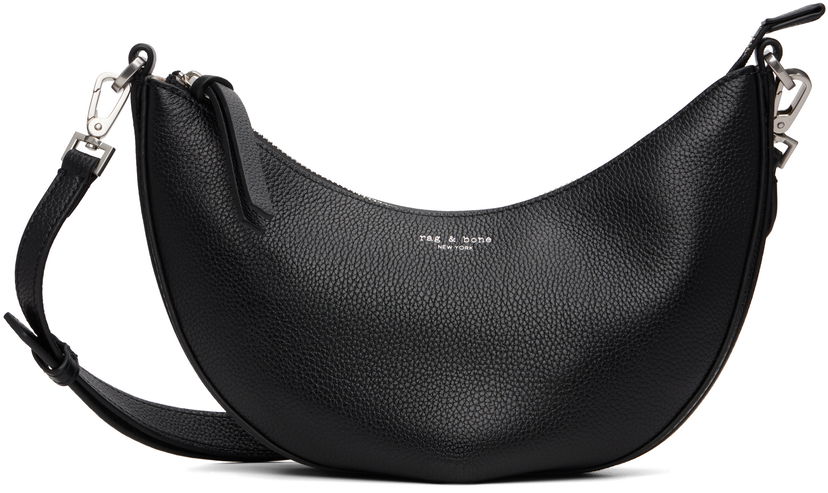 Torba za rame rag & bone Rag & Bone Alix Leather Crossbody Bag Crna | LE100812