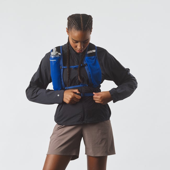 Ruksak Salomon Cross 12 Trail Running Hydration Vest Plava | LC2463600