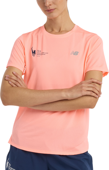 Majica kratkih rukava New Balance NYC Marathon Athletics T-Shirt Narančasta | wt53253m-gae, 0