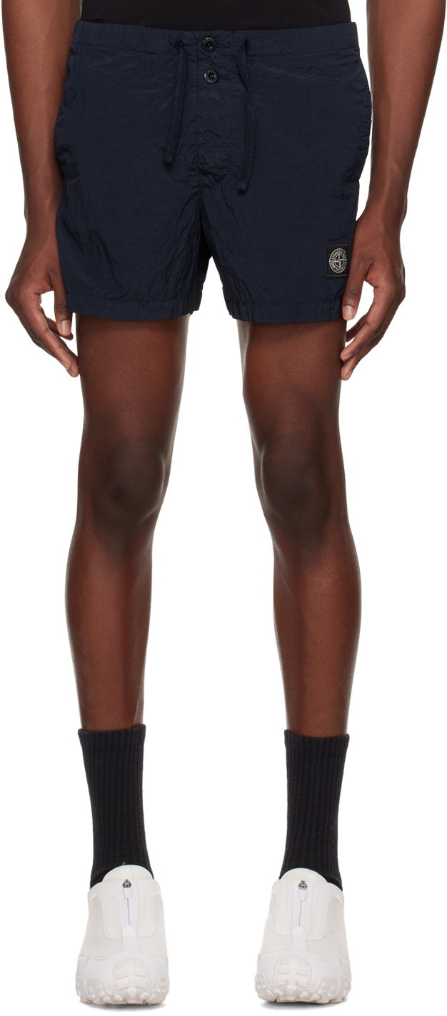 Kupaći kostimi Stone Island Patch Swim Shorts Tamnoplava | 8015B0643