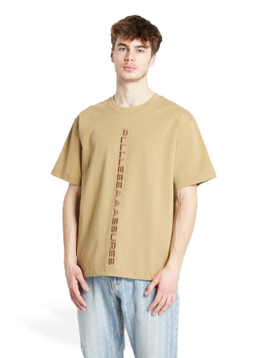 Majica kratkih rukava Pleasures Drag Heavyweight T-Shirt Bež | P23W034 BEIGE