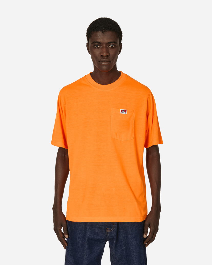 Majica kratkih rukava Ben Davis Heavy Duty Pocket T-Shirt Narančasta | BEN916 001