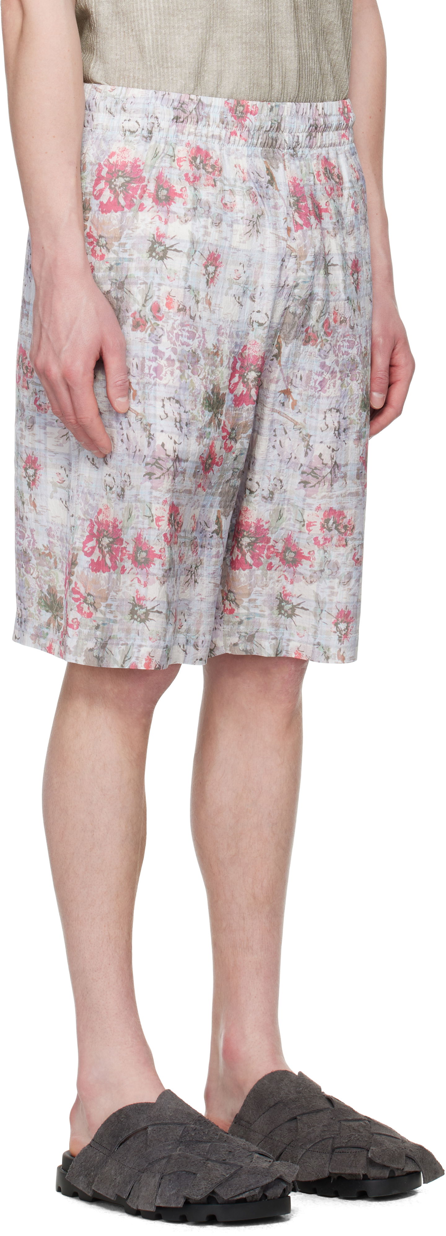 Kratke hlače Diesel P-Leys Floral-Print Shorts Višebojno | A16697-0AKBE-89R, 1