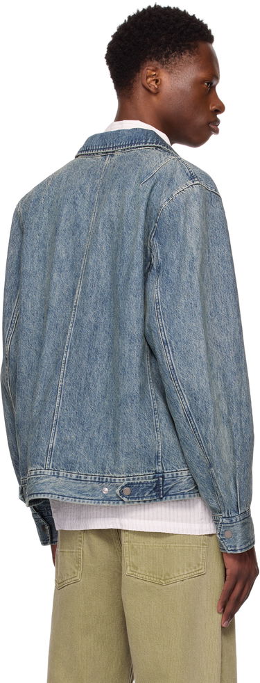 Jakna rag & bone Rag & Bone Simon Garage Denim Jacket Plava | MBW25P2011DNML, 2