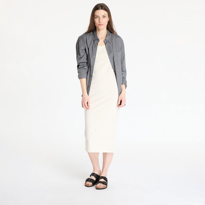 Haljina Urban Classics Urban Classics Basic Long Cotton Jersey Dress Bijela | TB7180-02903