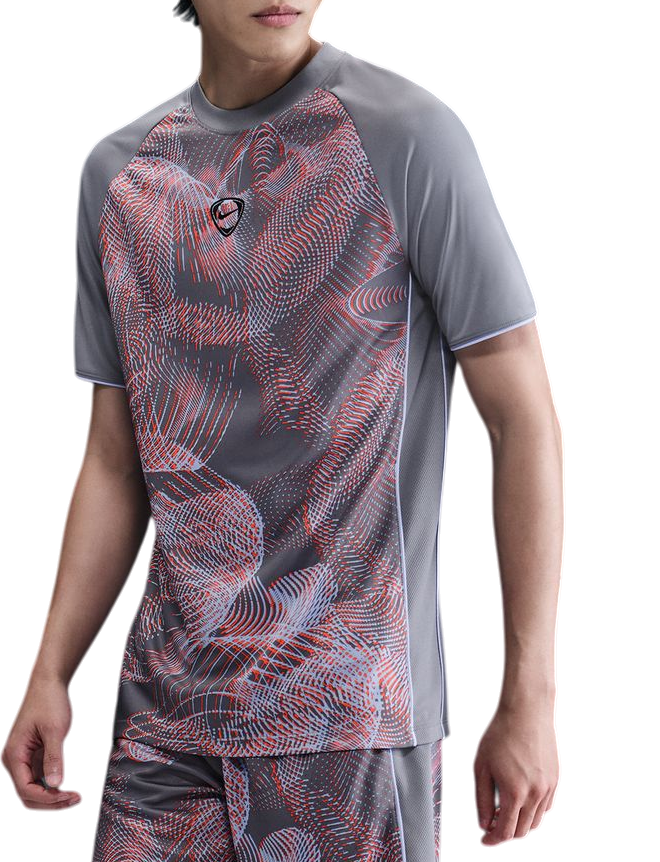 Majica kratkih rukava Nike Nike DF ACD+ AOP Short Sleeve Graphic Top Siva | hv1824-635, 0