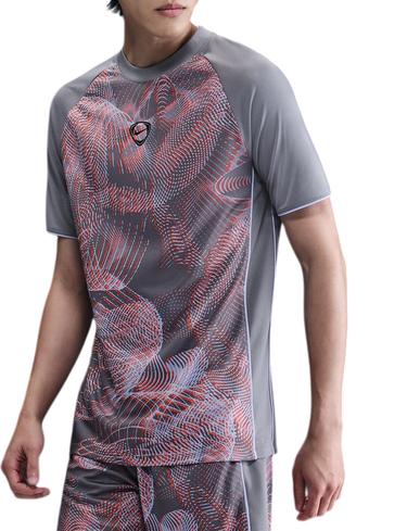 Majica kratkih rukava Nike Nike DF ACD+ AOP Short Sleeve Graphic Top Siva | hv1824-635, 0