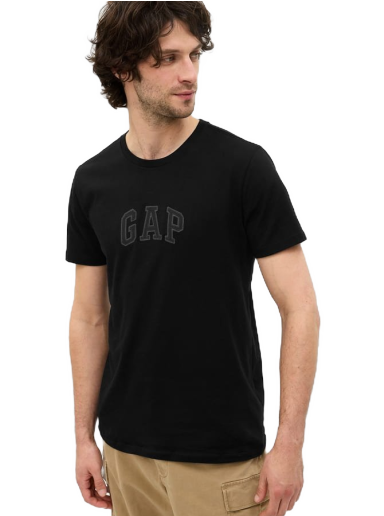Majica kratkih rukava GAP New Arch Tee Crna | 570044-02