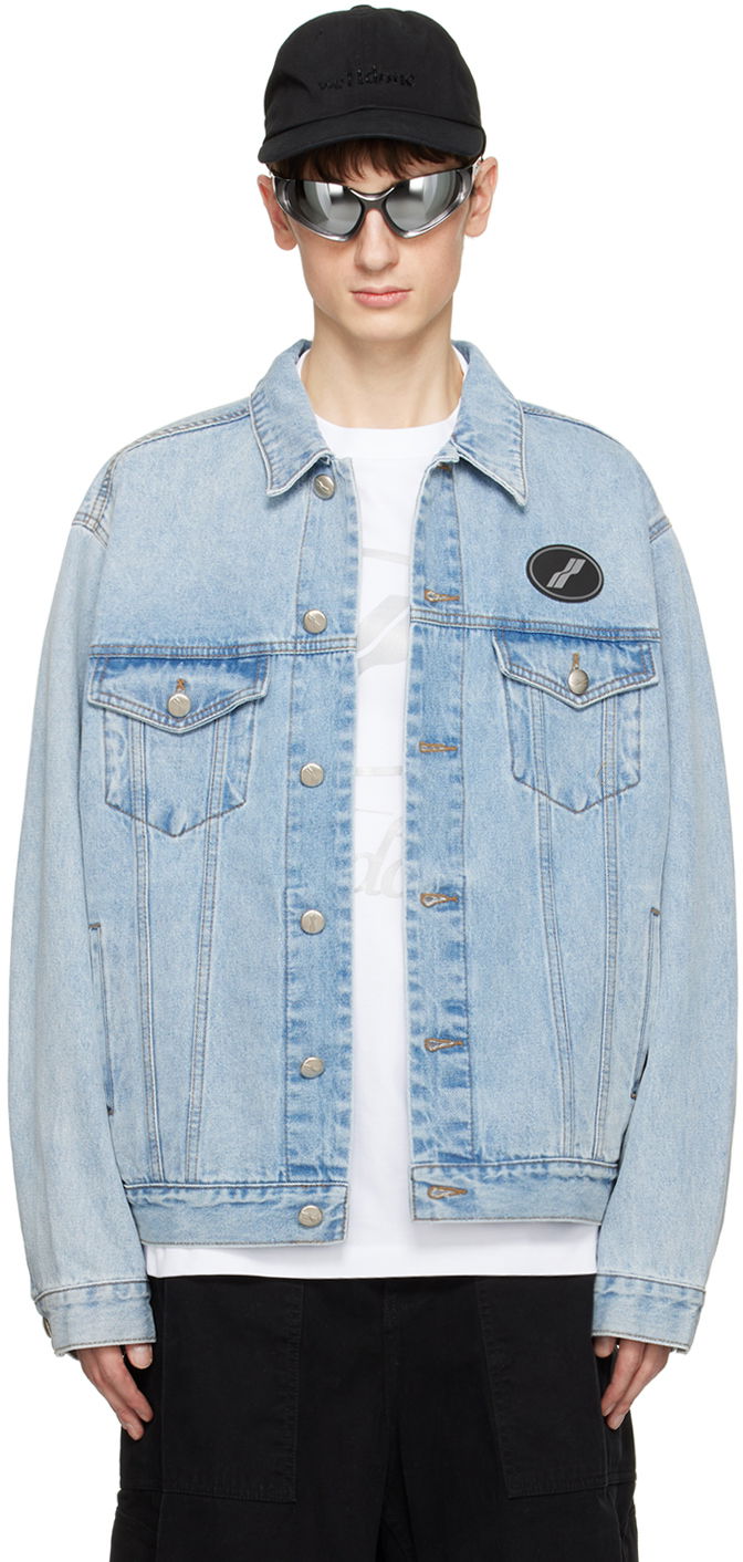Jakna We11done We11done Oversized Denim Jacket Plava | WD-DJ4-20-017-U-IC