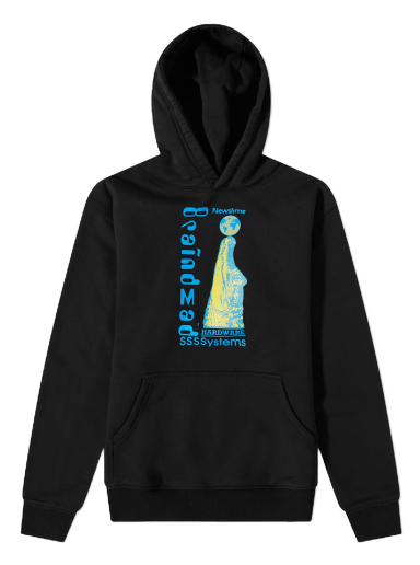 Dukserice Brain Dead Hardware Systems Hoodie Crna | BDP23T09002856BK01